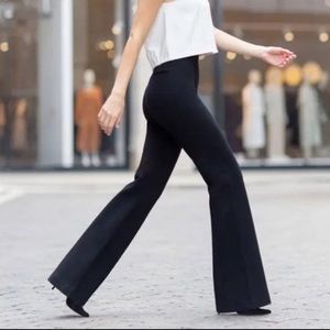 🌸 SPANX The Perfect Pants Hi-Rise Premium Ponte Flare Leg in Navy Blue